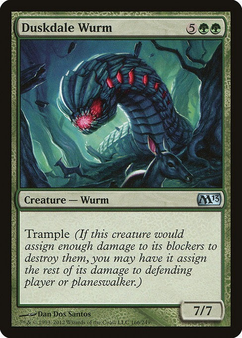 Duskdale Wurm M 13 Card # 159