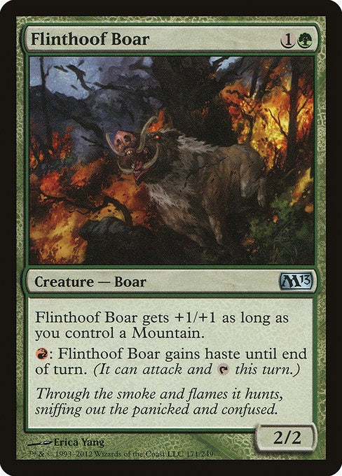 Flinthoof Boar M 13 Card # 163b