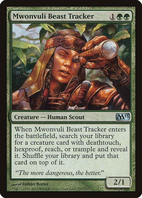 Mwonvuli Beast Tracker M 13 Card # 169