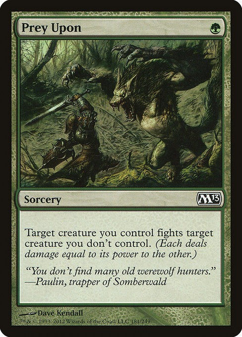 Prey Upon M 13 Card # 173
