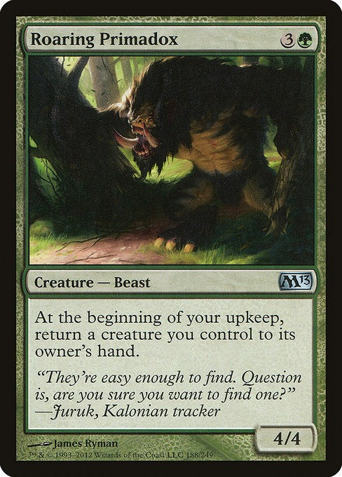 Roaring Primadox M 13 Card # 180