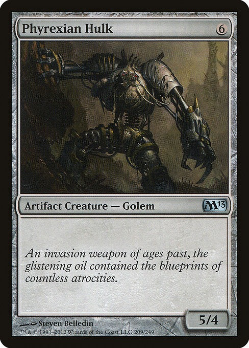 Phyrexian Hulk M 13 Card # 200