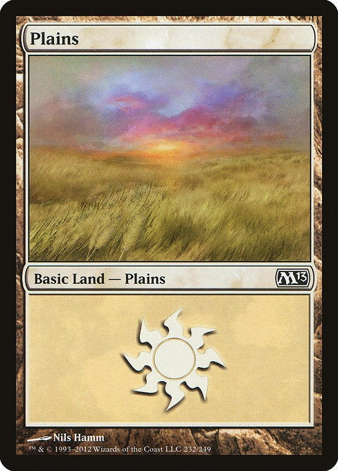 Plains M 13 Card # 222