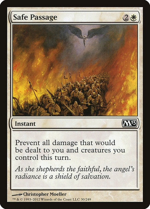 Safe Passage M 13 Card # 30