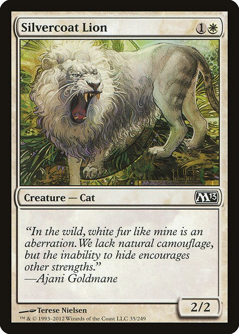 Silvercoat Lion M 13 Card # 35