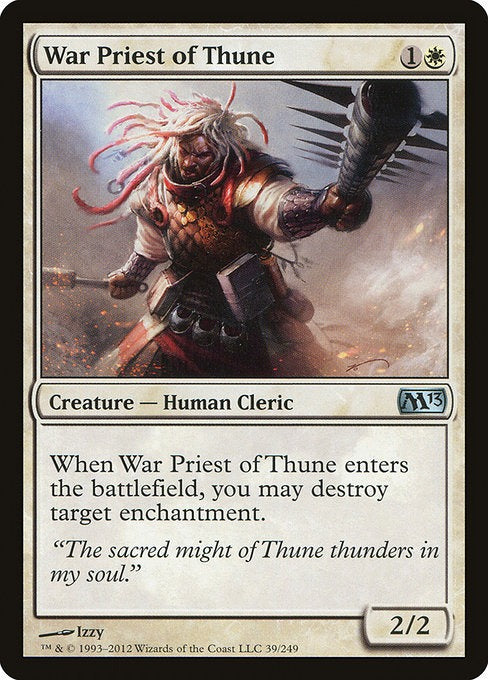 War Priest of Thune M 13 Card # 39