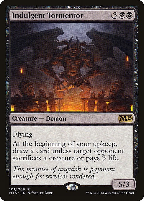 Card # 101  Indulgent Tormentor Magic 15