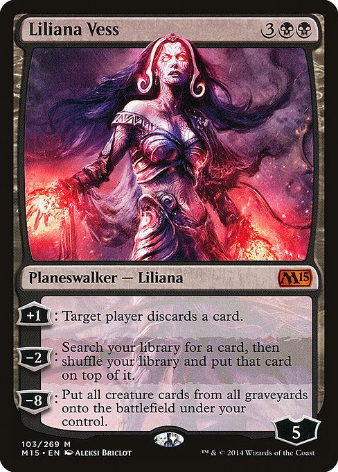 Card # 103  Liliana Vess Magic 15