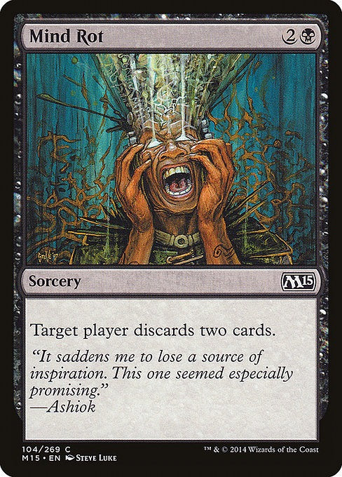 Card # 104  Mind Rot Magic 15