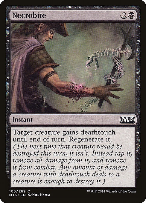 Card # 105  Necrobite Magic 15