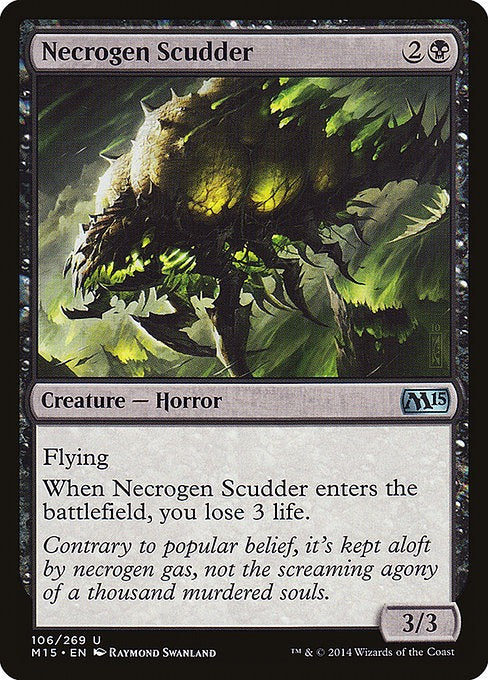 Card # 106  Necrogen Scudder Magic 15