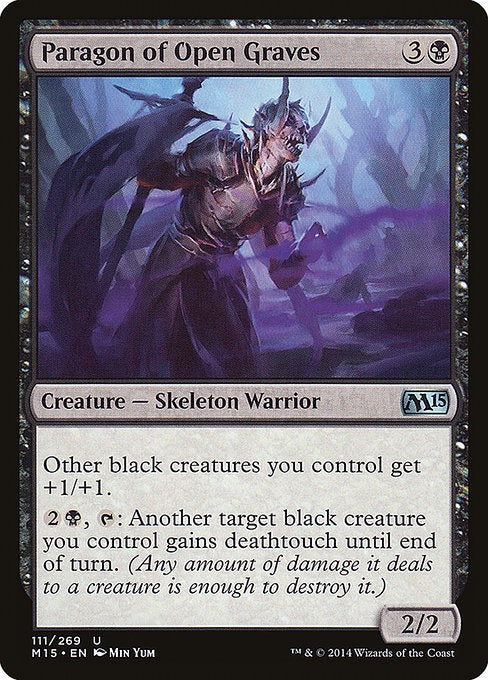 Card # 111  Paragon of Open Graves Magic 15