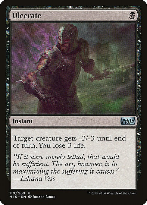 Card # 119  Ulcerate Magic 15