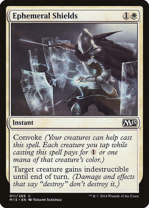 Card # 11  Ephemeral Shields Magic 15