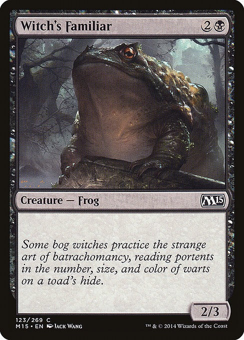 Card # 123  Witch's Familiar Magic 15