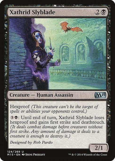 Card # 124  Xathrid Slyblade Magic 15