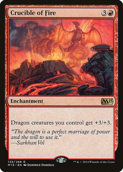 Card # 139  Crucible of Fire Magic 15