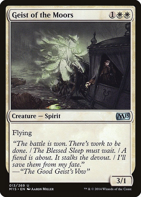 Card # 13  Geist of the Moors Magic 15