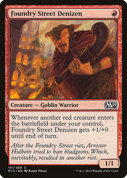 Card # 141  Foundry Street Denizen Magic 15