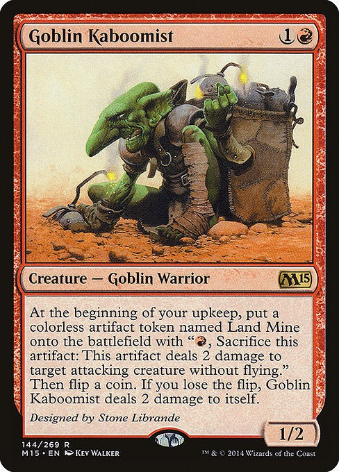 Card # 144  Goblin Kaboomist Magic 15