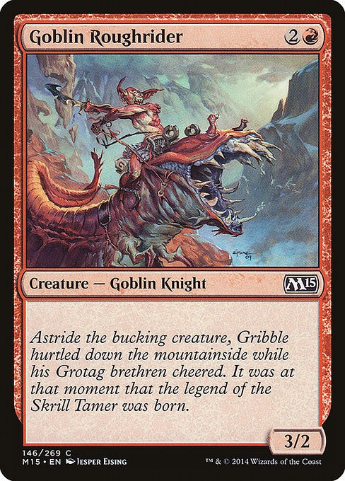 Card # 146  Goblin Roughrider Magic 15