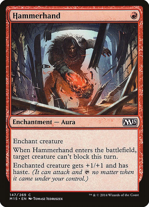 Card # 147  Hammerhand Magic 15