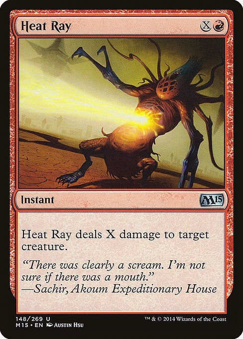 Card # 148  Heat Ray Magic 15