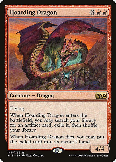 Card # 149  Hoarding Dragon Magic 15