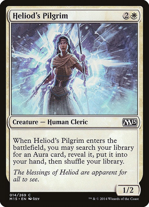 Card # 14  Heliod's Pilgrim Magic 15
