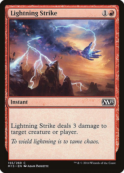 Card # 155  Lightning Strike Magic 15
