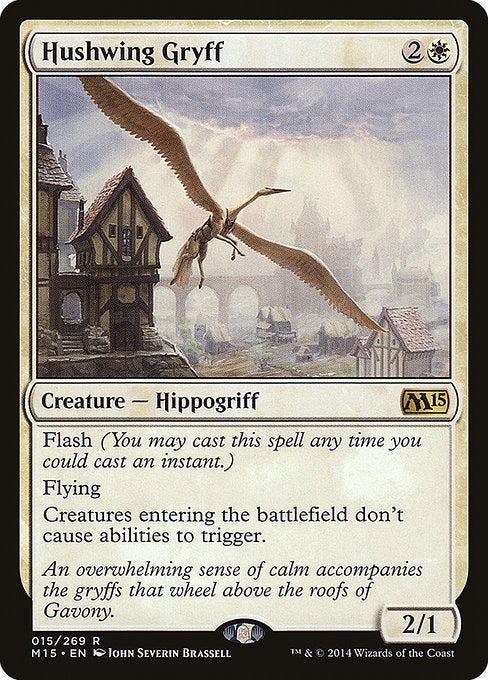Card # 15  Hushwing Gryff Magic 15
