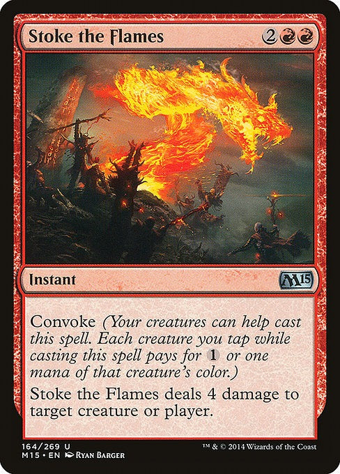 Card # 164  Stoke the Flames Magic 15