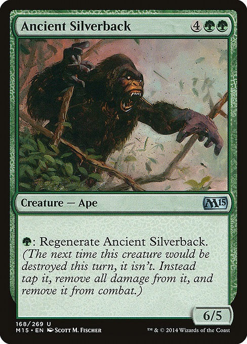 Card # 168  Ancient Silverback Magic 15