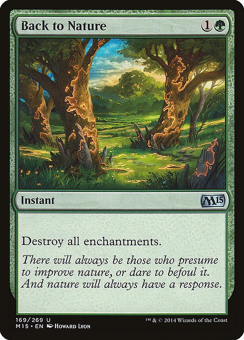 Card # 169  Back to Nature Magic 15
