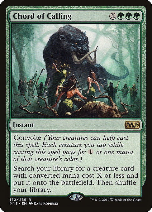 Card # 172  Chord of Calling Magic 15