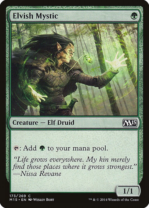 Card # 173  Elvish Mystic Magic 15
