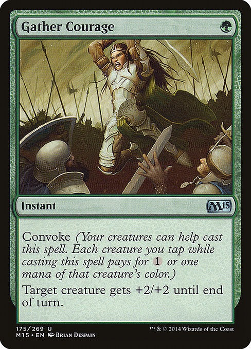 Card # 175  Gather Courage Magic 15