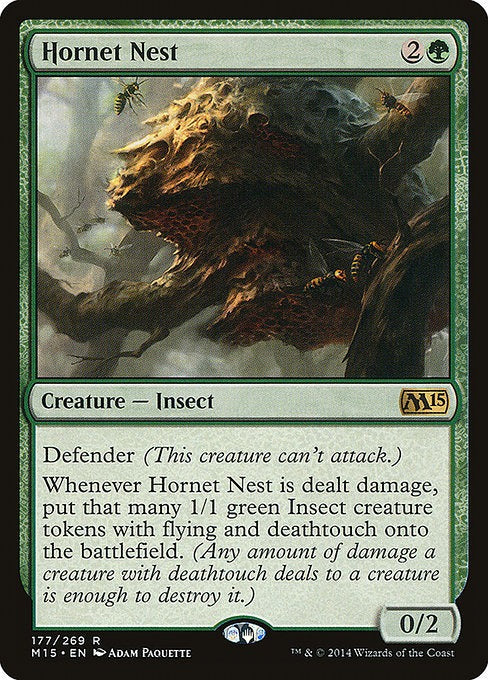 Card # 177  Hornet Nest Magic 15