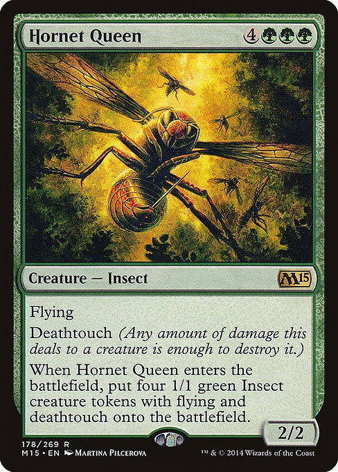 Card # 178  Hornet Queen Magic 15