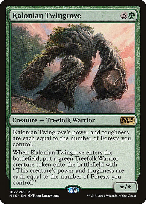 Card # 182  Kalonian Twingrove Magic 15