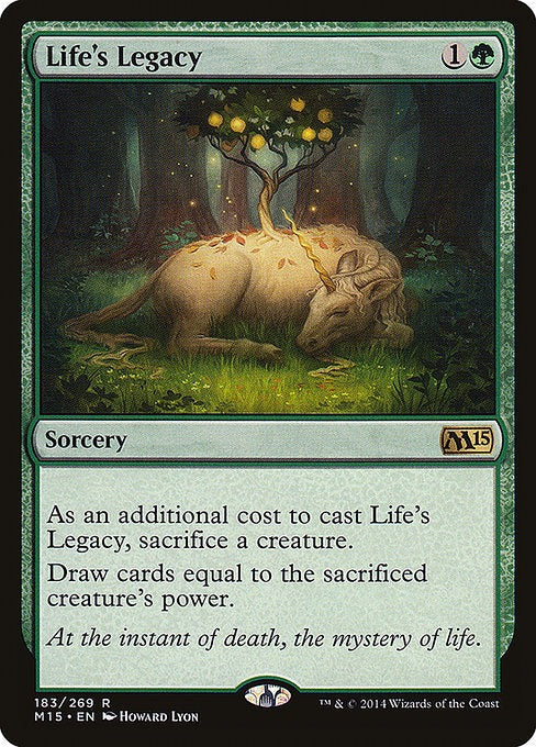Card # 183  Life's Legacy Magic 15