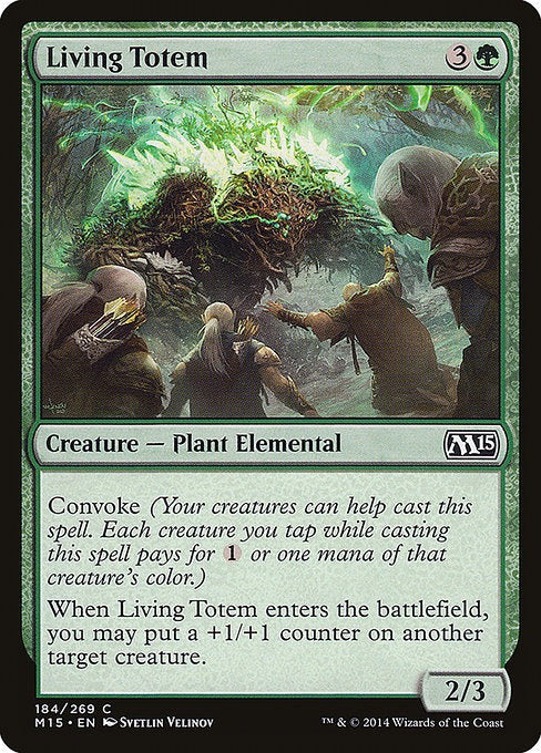 Card # 184  Living Totem Magic 15