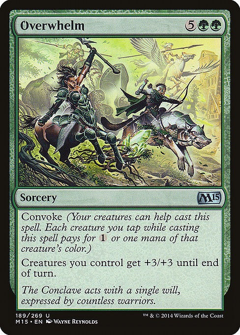 Card # 189  Overwhelm Magic 15