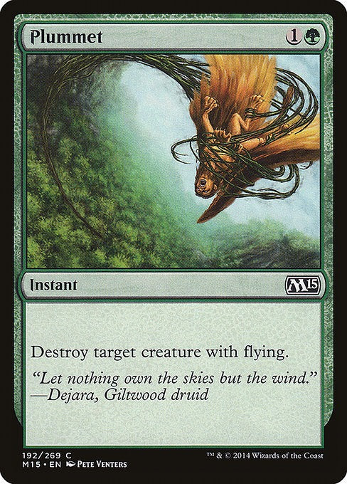 Card # 192  Plummet Magic 15