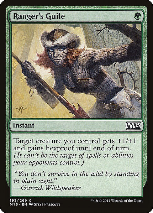 Card # 193  Ranger's Guile Magic 15