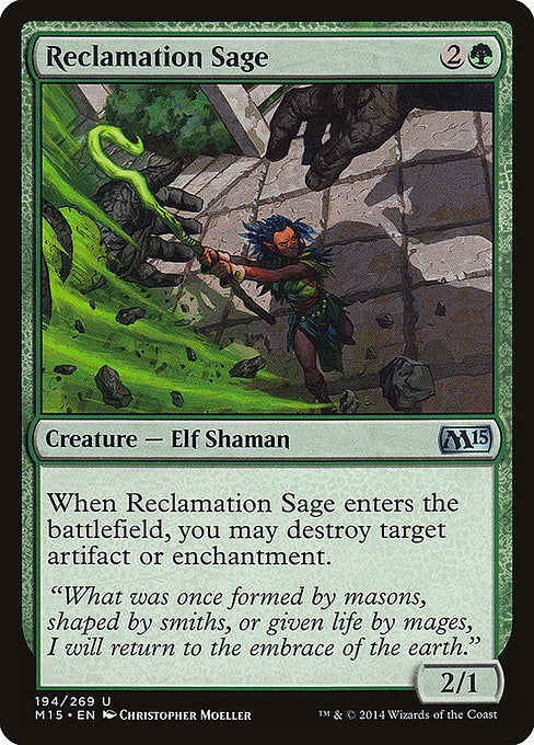 Card # 194  Reclamation Sage Magic 15