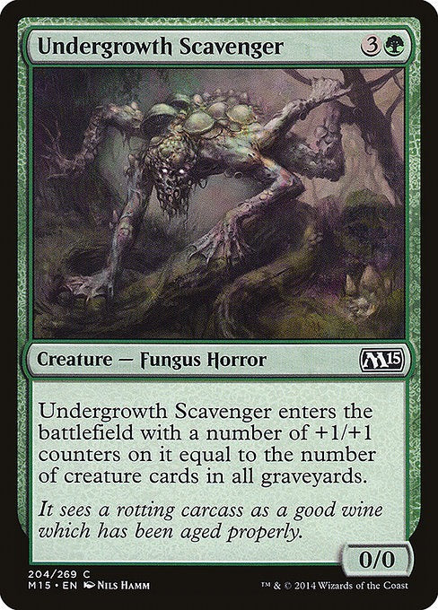 Card # 204  Undergrowth Scavenger Magic 15