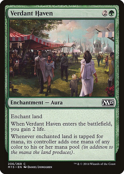 Card # 206  Verdant Haven Magic 15