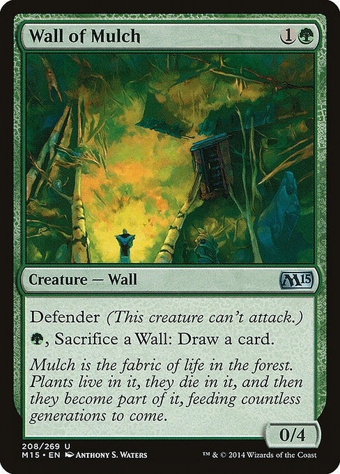 Card # 208  Wall of Mulch Magic 15