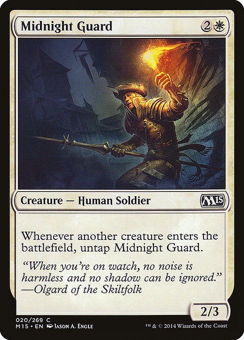 Card # 20  Midnight Guard Magic 15